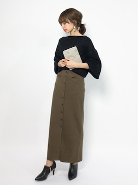 erikoさん（レディース・152cm）の冬コーディネート