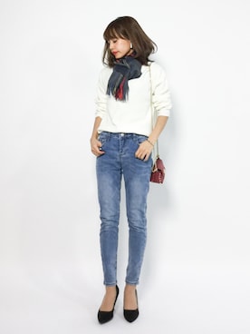 erikoさん（レディース・152cm）の冬コーディネート