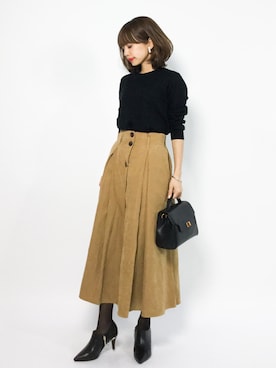 erikoさん（レディース・152cm）の冬コーディネート