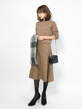 erikoさん(レディース・152cm)の冬コーディネート