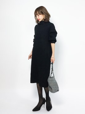 erikoさん（レディース・152cm）の冬コーディネート