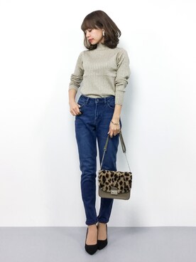 erikoさん（レディース・152cm）の冬コーディネート