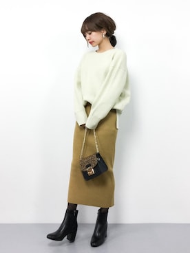 erikoさん（レディース・152cm）の冬コーディネート