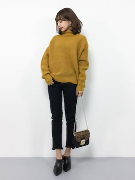 erikoさん（レディース・152cm）の冬コーディネート