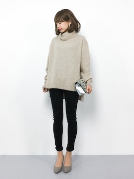 erikoさん(レディース・152cm)の冬コーディネート