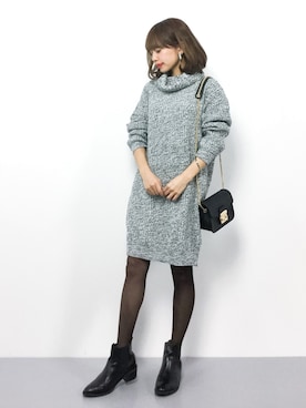 erikoさん(レディース・152cm)の冬コーディネート