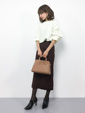 erikoさん（レディース・152cm）の冬コーディネート