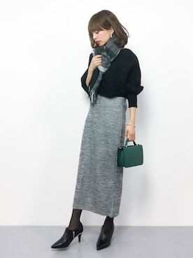 erikoさん（レディース・152cm）の冬コーディネート