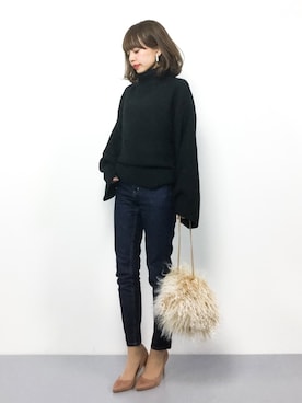 erikoさん(レディース・152cm)の冬コーディネート