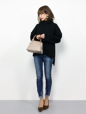 erikoさん（レディース・152cm）の冬コーディネート