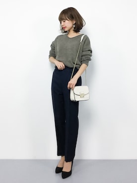 erikoさん（レディース・152cm）の冬コーディネート