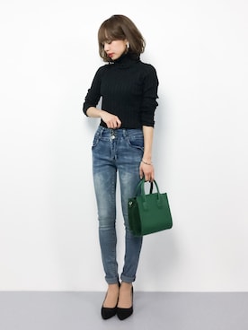 erikoさん（レディース・152cm）の冬コーディネート