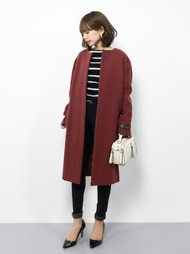 erikoさん（レディース・152cm）の冬コーディネート