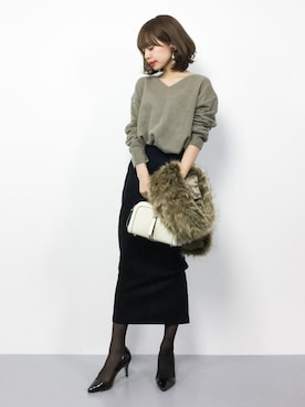 erikoさん(レディース・152cm)の冬コーディネート