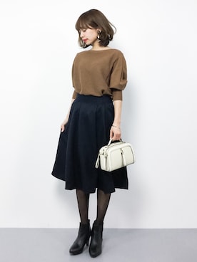 erikoさん（レディース・152cm）の冬コーディネート