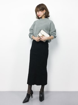 erikoさん（レディース・152cm）の冬コーディネート