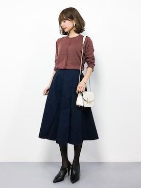 erikoさん（レディース・152cm）の冬コーディネート