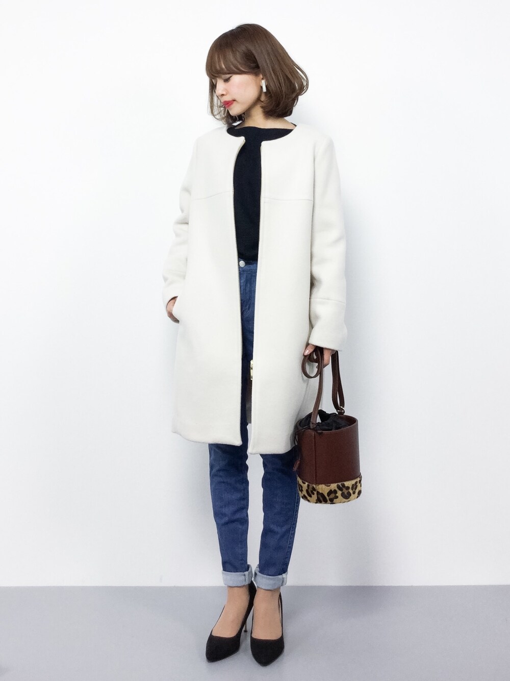 eriko｜SLOBE IENAのその他アウターを使ったコーディネート - WEAR 