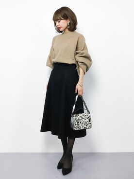 erikoさん（レディース・152cm）の冬コーディネート