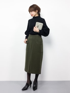 erikoさん（レディース・152cm）の冬コーディネート