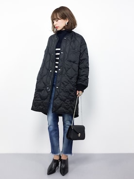 erikoさん（レディース・152cm）の冬コーディネート