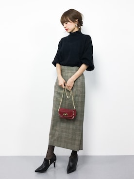 erikoさん（レディース・152cm）の冬コーディネート