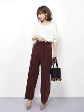 erikoさん（レディース・152cm）の冬コーディネート