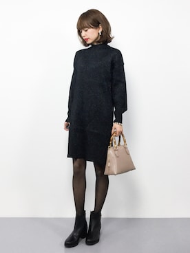 erikoさん（レディース・152cm）の冬コーディネート