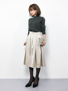 erikoさん（レディース・152cm）の冬コーディネート