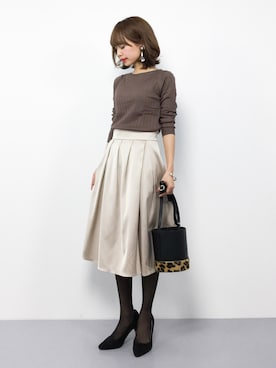 erikoさん（レディース・152cm）の冬コーディネート