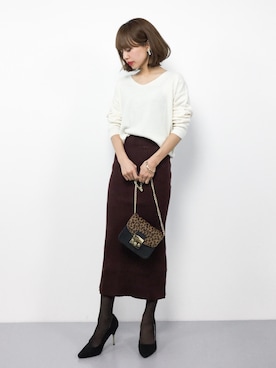 erikoさん（レディース・152cm）の冬コーディネート