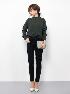 erikoさん（レディース・152cm）の冬コーディネート