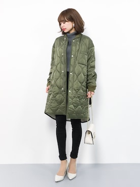 erikoさん（レディース・152cm）の冬コーディネート