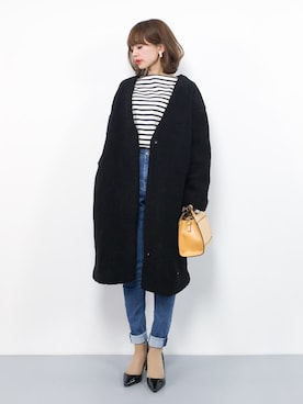 erikoさん（レディース・152cm）の冬コーディネート