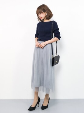 erikoさん（レディース・152cm）の冬コーディネート