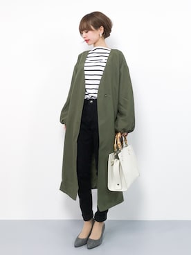 erikoさん（レディース・152cm）の冬コーディネート