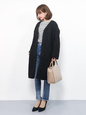 erikoさん（レディース・152cm）の冬コーディネート