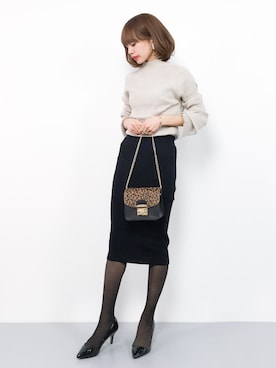 erikoさん（レディース・152cm）の冬コーディネート