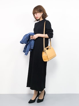 erikoさん（レディース・152cm）の冬コーディネート