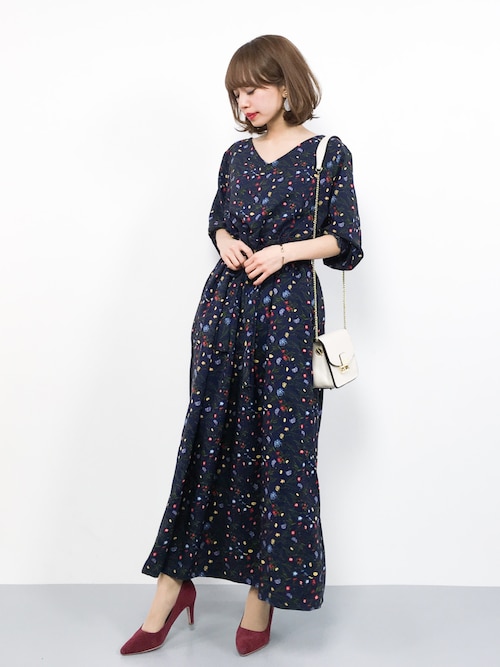 Eriko Zozotown Visのワンピースを使ったコーディネート Wear