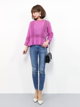 erikoさん（レディース・152cm）の冬コーディネート