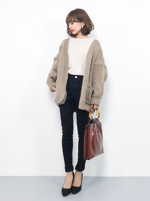 週末 マネージャー 教えて ビッグ カーディガン コーデ Willylonghorn Com
