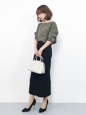 erikoさん（レディース・152cm）の冬コーディネート