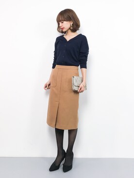 erikoさん（レディース・152cm）の冬コーディネート