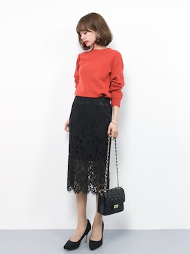 erikoさん（レディース・152cm）の冬コーディネート