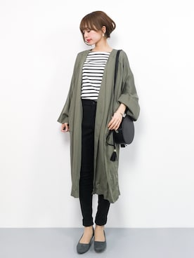 erikoさん（レディース・152cm）の冬コーディネート