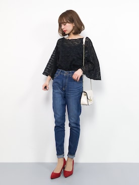 erikoさん（レディース・152cm）の冬コーディネート