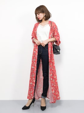 erikoさん（レディース・152cm）の冬コーディネート