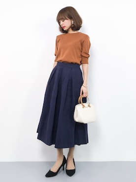 erikoさん（レディース・152cm）の春コーディネート