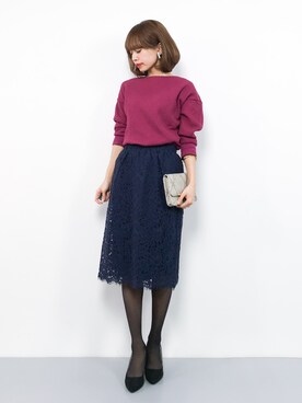 erikoさん（レディース・152cm）の春コーディネート